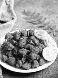 Soya Chaap Dry Fry