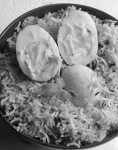 Kolkata Egg Biryani