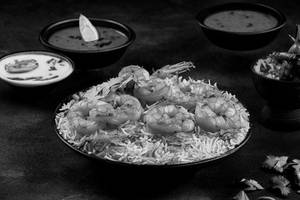 Prawn's biryani