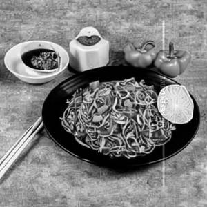 Veg Fried Noodles (serves 1-2)