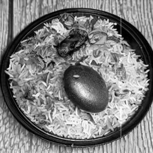 Mushroom Biryani (serves 2)