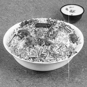 Avakai Veg Biryani Regular Special (serves 2)