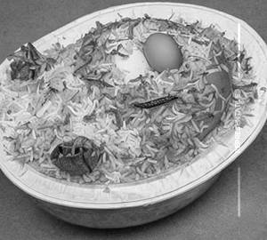 Egg Biryani( Serves 2)