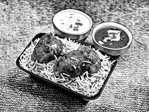 Chilli Chicken Biryani