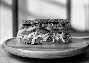 Shredded Chicken Cold Sandwich