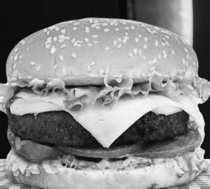 Mutton Burger with Cheese