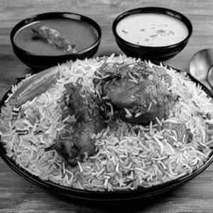 Mutton Biriyani &pepper Chicken.[can not provied papper chicken]