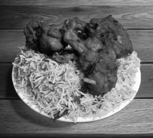 Chicken Biriyani & chicken pokada