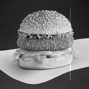 XXX Cheese Chicken Zinger Burger Spicy
