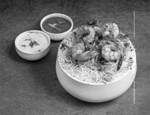 Prawns Biryani (serves 2)
