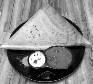 Ragi Onion Masala Dosa