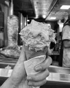 Cone shawarma