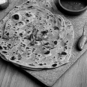 Tomato Chilli Cheese Paratha