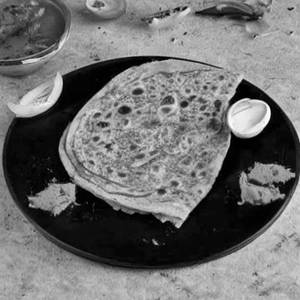 Ajwain Namak Parantha Butter Made [Full]