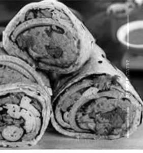 Veg kabab roll (double kabab)