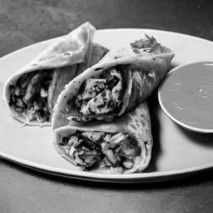 Root Special Chicken Shawarma Cheese Roll