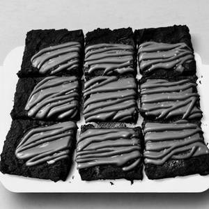 Nutella Topped Brownie