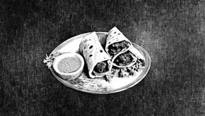 Mutton Kebab Roll