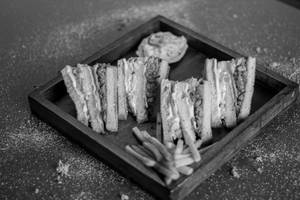 D P Beef Club Sandwich