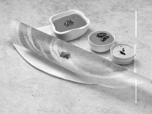 Onion masala dosa