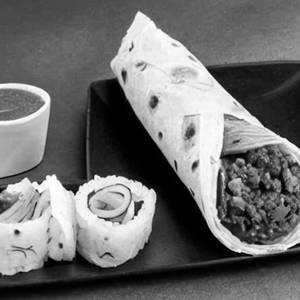 Soya Keema Roll