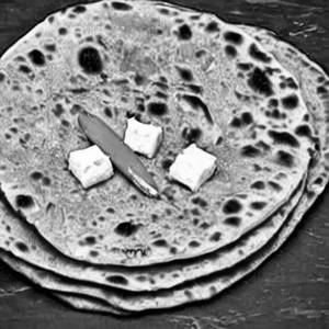 Paneer Onion Cheese Paratha