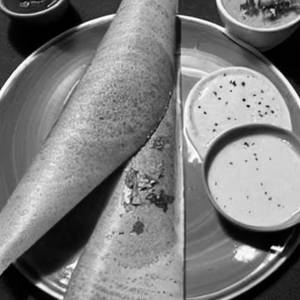 Egg & Cheese Dosa