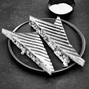 Jumbo Schezwan Cheese Corn Grilled Sandwich