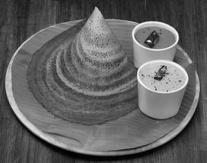 Ghee podi masala dosa