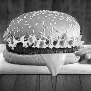 Veg cheese burger