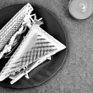 Smoky Paneer Sandwich