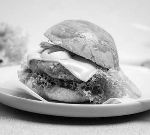 Cheese Veg Tikki Burger