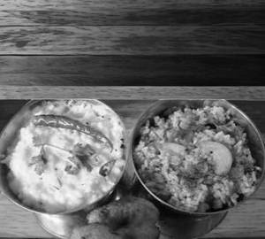Tomoto Rice + Curd Rice