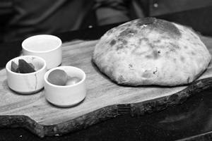 Chicken Tikka Masala Stuffed Parantha (woodfired)