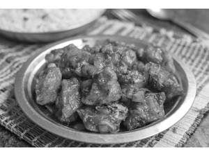 Mushroom Manchurian Dry