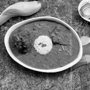 Mutton Curry Plate (Half)