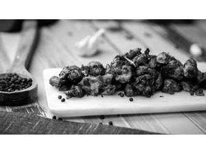 Mushroom Pepper Fry