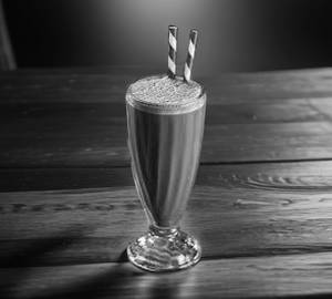Chocolate milk shake