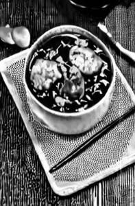 Chicken Manchurian Rice Gravy