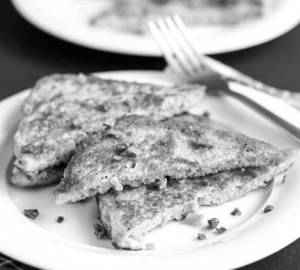 Bread omelet