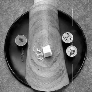 Cheese Volcano Spring Dosa