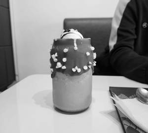 Double choco chip frappe