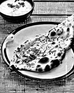 Garlic naan