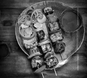 Paneer tikka dry (snack)