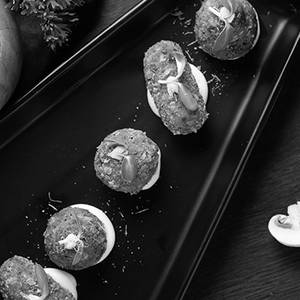 TRUFFLE ARANCHINI WITH AIOLI