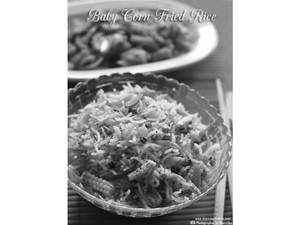 Babycorn Fried Rice