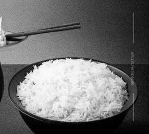Steamed rice