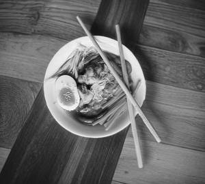 Chicken Ramen With Momos