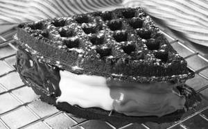 Triple Chocolate Waffle