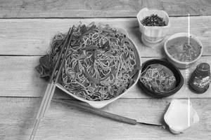 Veg Hakka Noodles